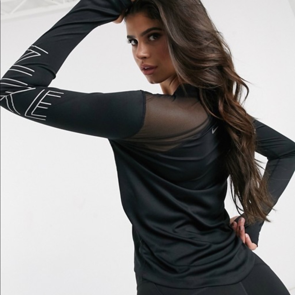 Nike Black Long Sleeve Tee